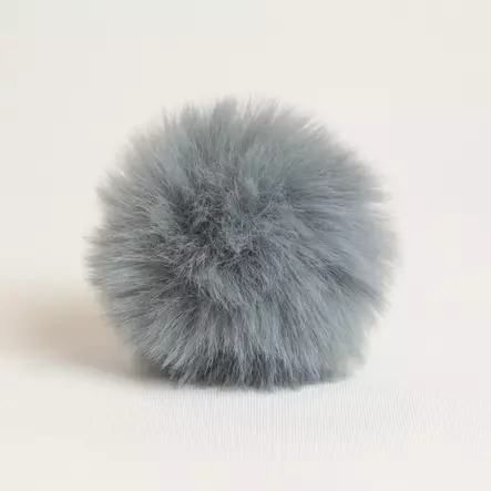 Pompons Tupsu 8 cm - siniharmaa - Muut neulontatarvikkeet - 416204835 - 1