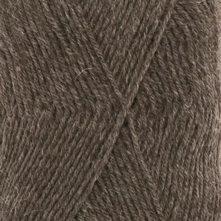 FABEL UNI - 300 tummanruskea - Drops Fabel villasek-langat - 7071723004425 - 1