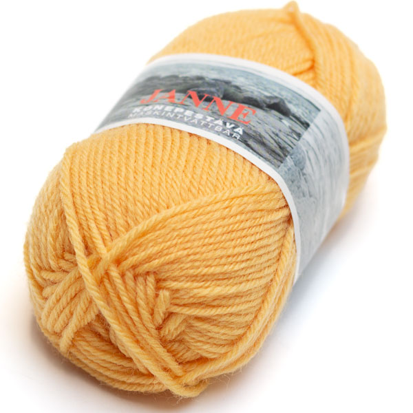 JANNE - 416 Keltainen - Janne villasek-langat - 7023790334165 - 1