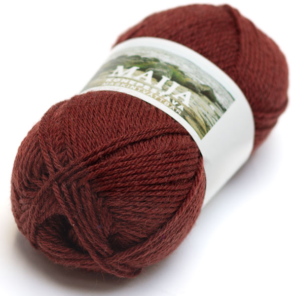 MAIJA - 254 Punaruskea - Maija villasek-langat - 7023790312545 - 1