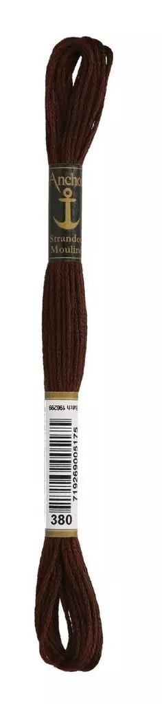 MULIINILANKA - 380 TOKKA - Muliinilanka kirjontalangat - 0719269005175 - 1