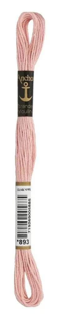 MULIINILANKA - 893 TOKKA - Muliinilanka kirjontalangat - 0719269005885 - 1