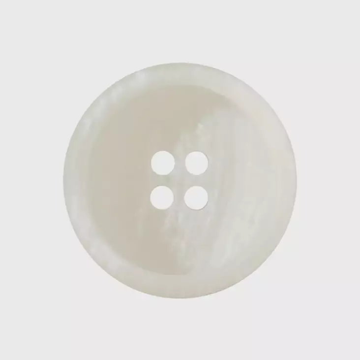 NAPPI KIERRÄTETTY PAPERI 23MM - 14 valkoinen - Napit ja nepparit - 4050945066155 - 1