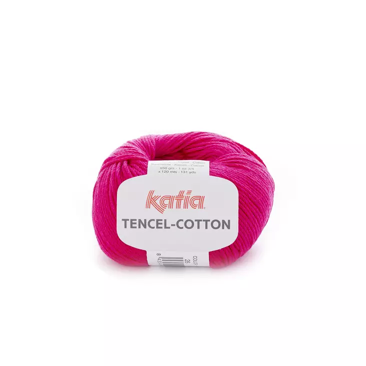 TENCEL-COTTON 26 pinkki - Tencel-Cotton puuvillasek-langat - 8435407949935 - 1