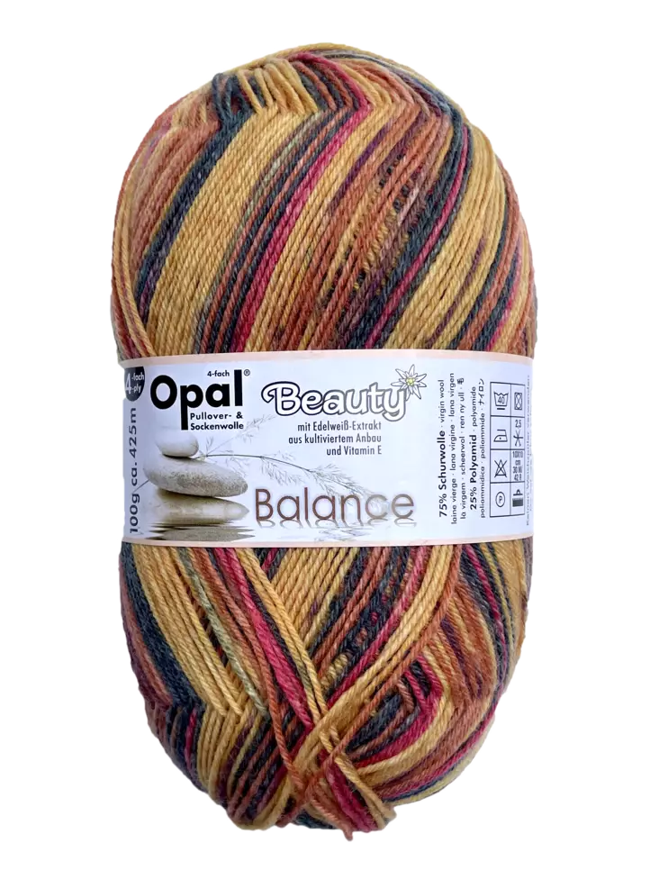 Opal Beauty Balance 4-ply - 11405 - Opal 4-s sukkalangat - 4032617022645 - 1
