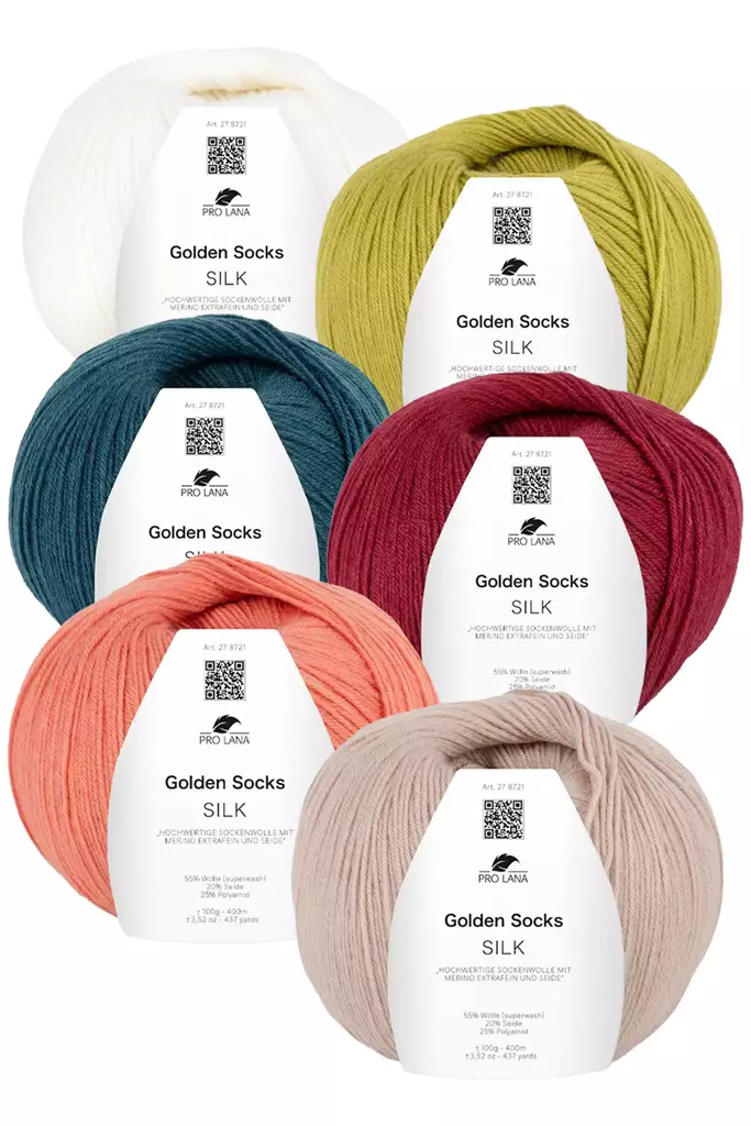 Pro Lana - Golden Socks Silk sukkalanka - Golden Socks Silk sukkalangat - 53005 - 1
