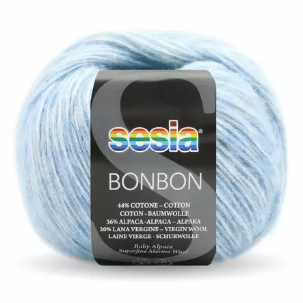 Bonbon - 3211 vaalea sininen - Sesia Bonbon - 8058995000576 - 1