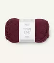 Tynn Line - 4372 Dyp Burgunder - Tynn Line puuvillasek-langat - 7039560770606 - 1
