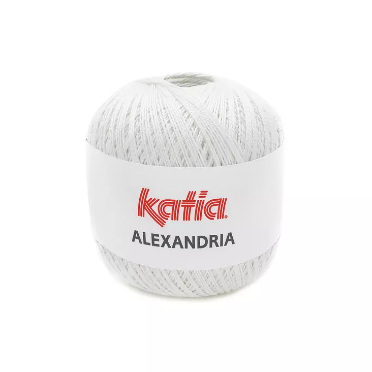 ALEXANDRIA - 1 valkoinen - Alexandria puuvillalangat - 8435407962026 - 1