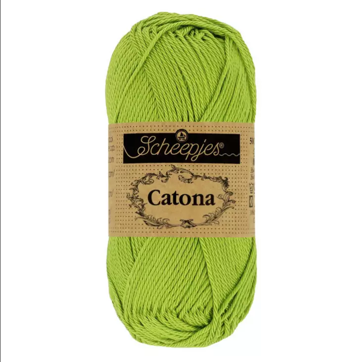 Catona - 205 Kiwi / kirkas vihreä - Catona puuvillalangat - 8717738974566 - 1