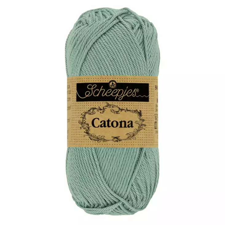 Catona - 528 Silverblue / vaalea petroli - Catona puuvillalangat - 8717738965786 - 1
