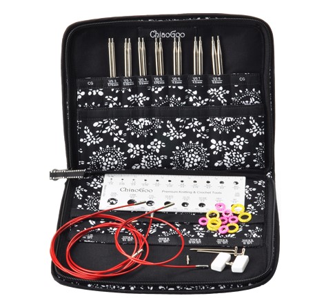 ChiaoGoo TWIST RED Lace set 13cm 2,75-5 mm (small size) - Puikkosetit - 0812208028416 - 1