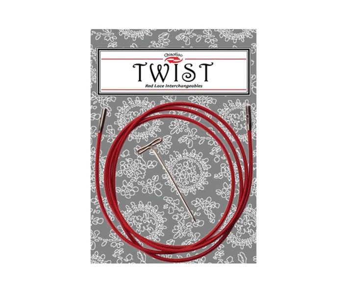 Chiaogoo Twist Red Cable - small 93 cm - Pyöröpuikot kaapelit ja tarvikkeet - 0812208028836 - 2