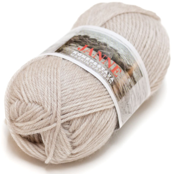 JANNE - 480 Meleerattu beige - Janne villasek-langat - 7023790575056 - 1