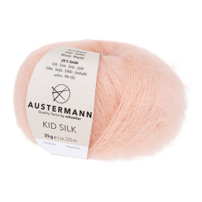 KID SILK - 38 vaalea persikka - Kid Silk mohairlangat - 4014816268956 - 1