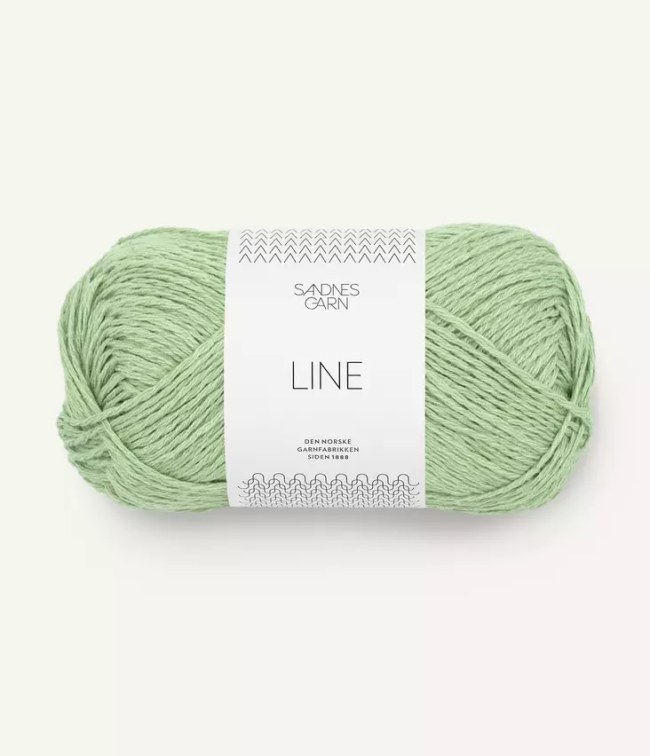 LINE - 8733 Spring green - Line puuvillasek-langat - 7039560670746 - 1