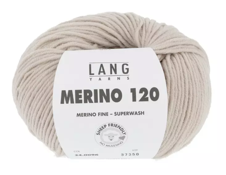 MERINO 120 - 96 vaaleanbeige - Merino 120 villalangat - 7611862006906 - 1