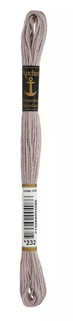 MULIINILANKA - 232 TOKKA - Muliinilanka kirjontalangat - 0719269004086 - 1