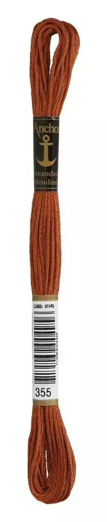 MULIINILANKA - 355 TOKKA - Muliinilanka kirjontalangat - 0719269004956 - 1