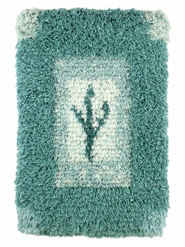 Muisto Kesästä 2 Vihreä - ryijy - 35 x 52 cm - Ryijypaketit - 333300065 - 1