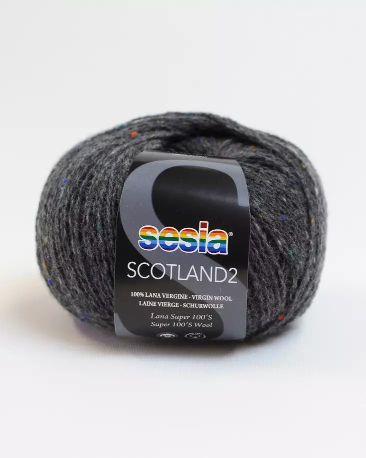 Scotland 2 - 154 tumman harmaa - Sesia Scotland 2 - villalangat - 8058995008466 - 1