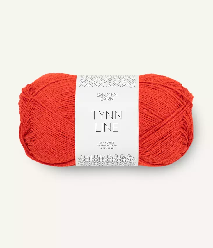 TYNN LINE - 3819 Spicy orange - Tynn Line puuvillasek-langat - 7039560770576 - 1