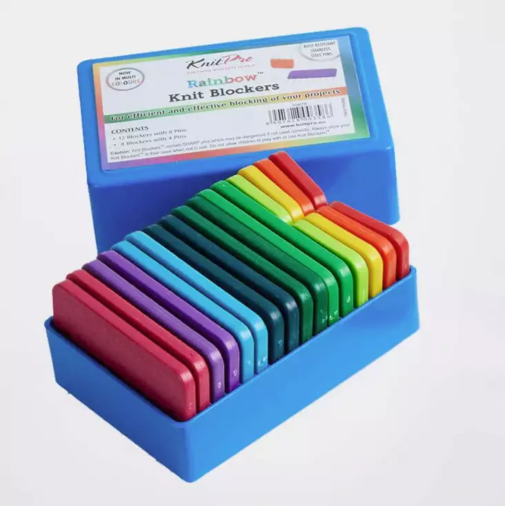 Pingotuskammat Rainbow 20 kpl, 10878 - Muut neulontatarvikkeet - 8907628003586 - 1
