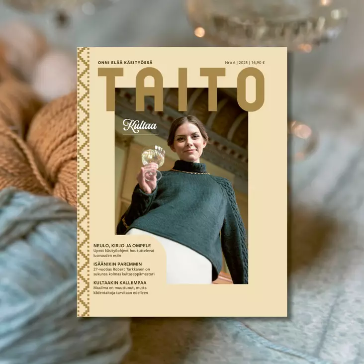 Taito-lehti 6/25 - Neulelehdet - 25006 - 1