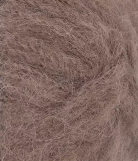 Borstet Alpakka - 3161 harmaanruskea - Borstet Alpakka alpakkalangat - 7039560782517 - 2