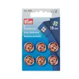 Neppari 15mm 6kpl ruusukulta - Napit ja nepparit - 4002273418007 - 1