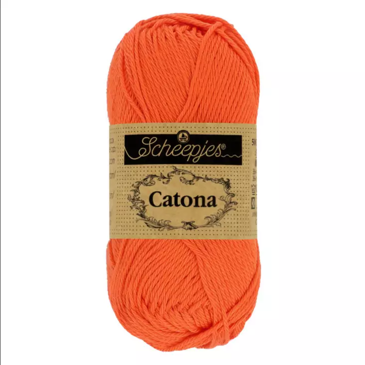 Catona - 189 Royal orange / oranssi - Catona puuvillalangat - 8717738974467 - 1