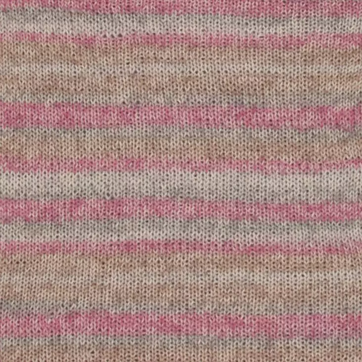 FABEL LONG PRINT - 623 vaaleanpunakirjava - Drops Fabel villasek-langat - 7071723006337 - 1