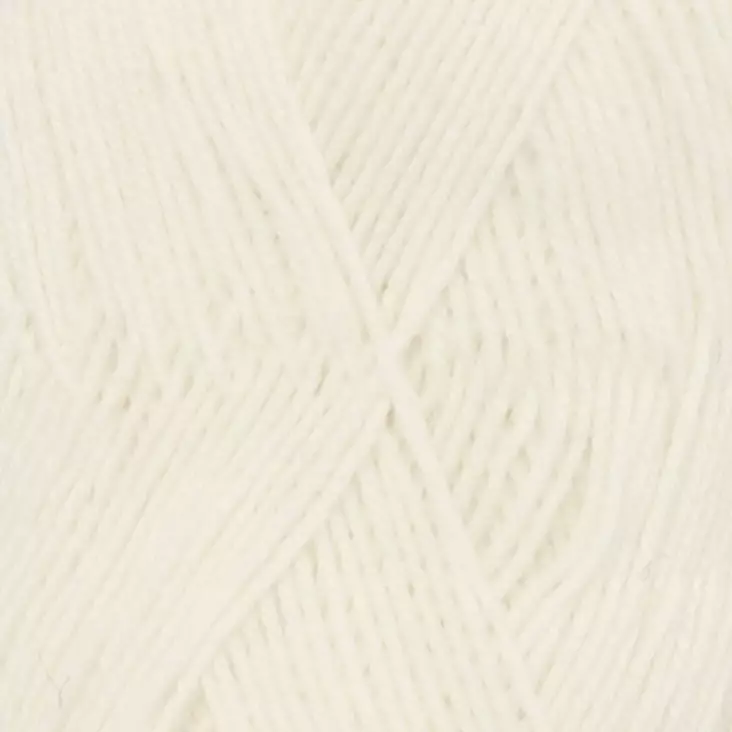 FABEL UNI - 100 valkoinen - Drops Fabel villasek-langat - 7071723004357 - 1