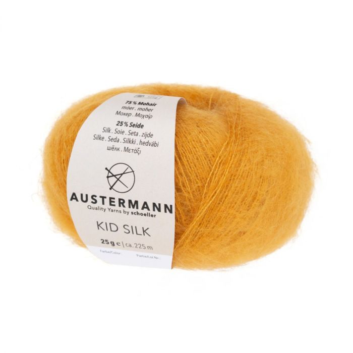 KID SILK - 26 keltainen - Kid Silk mohairlangat - 4014816221807 - 1