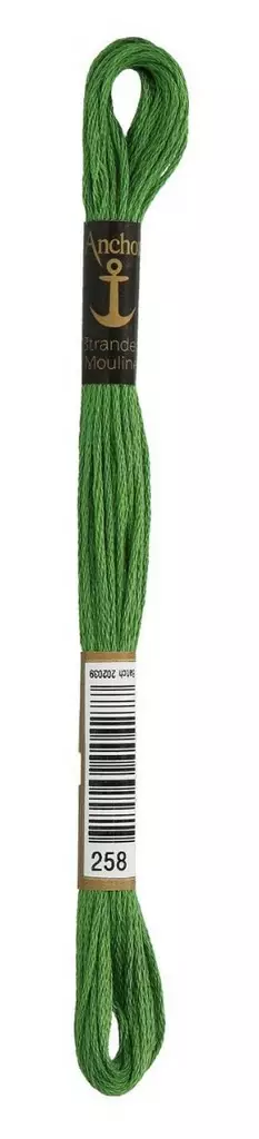 MULIINILANKA - 258 TOKKA - Muliinilanka kirjontalangat - 0719269004277 - 1