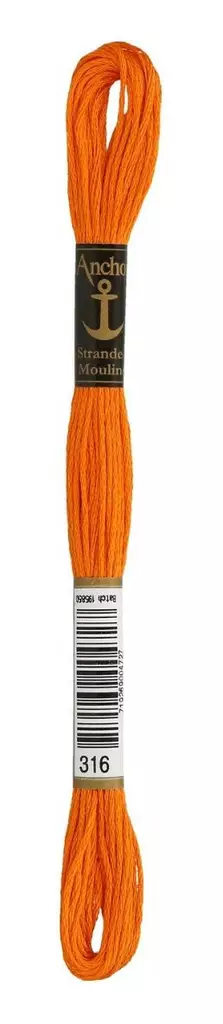 MULIINILANKA - 316 TOKKA - Muliinilanka kirjontalangat - 0719269004727 - 1