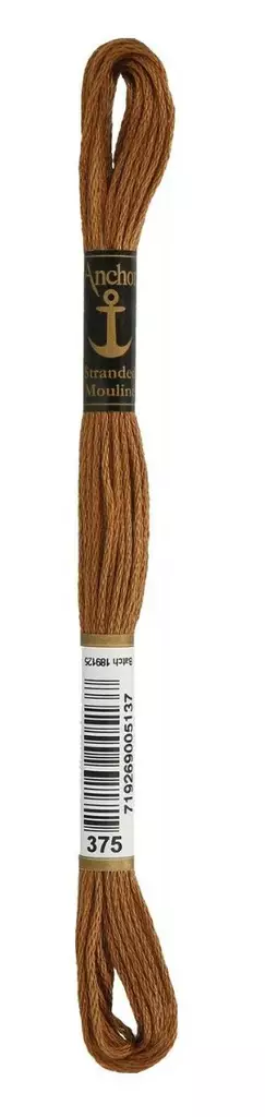 MULIINILANKA - 375 TOKKA - Muliinilanka kirjontalangat - 0719269005137 - 1