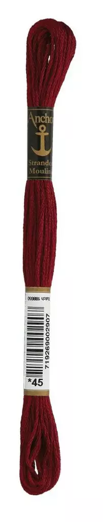 MULIINILANKA - 45 TOKKA - Muliinilanka kirjontalangat - 0719269002907 - 1