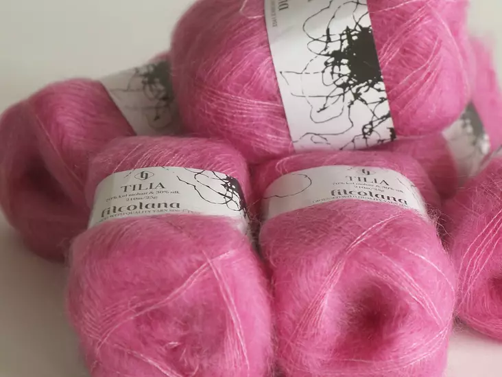 TILIA - 313 Bubblegum - Tilia mohairlangat - 5709673005637 - 1