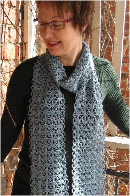 VIRKATTU TÄHTIHUIVI PAKETTI - Virkkausohjeet - 810067 - 1