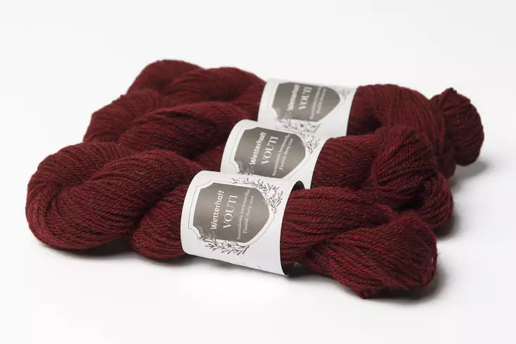 Vouti-villalanka 50 g - 30247 punainen - Vouti villalangat - 30247 - 1