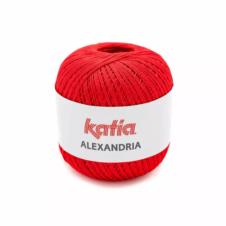 ALEXANDRIA - 4 punainen - Alexandria puuvillalangat - 8435407962057 - 1