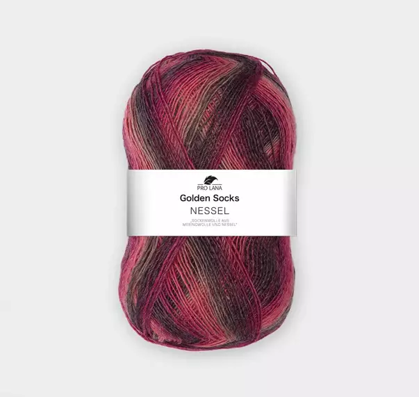 Golden socks Nessel - 84 puna kirjava - Villasekoitelangat - 4262365832917 - 1