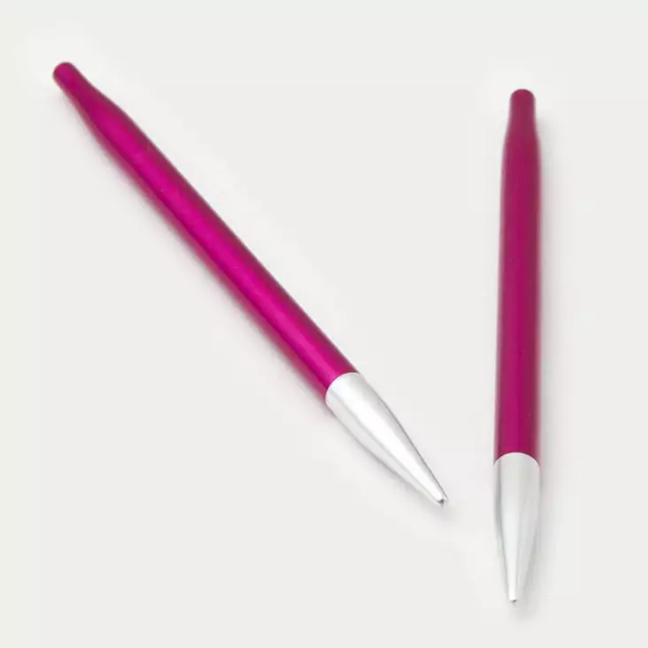 KnitPro Zing - Pitkät vaihtopäät - Pyöröpuikon vaihtopäät - 890400017 - 1