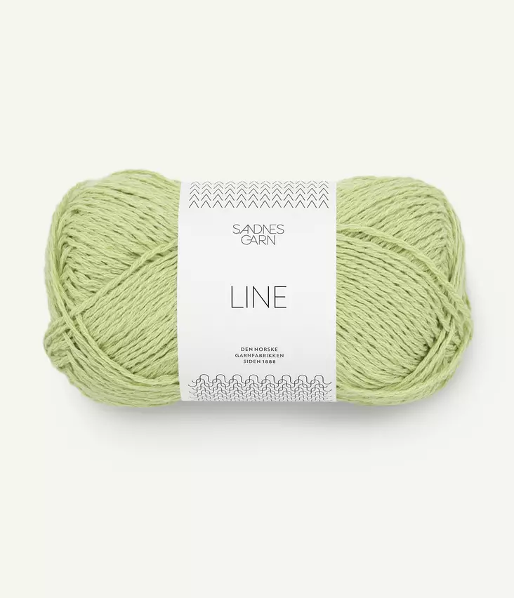 LINE - 9523 Lime punch - Line puuvillasek-langat - 7039560670807 - 1