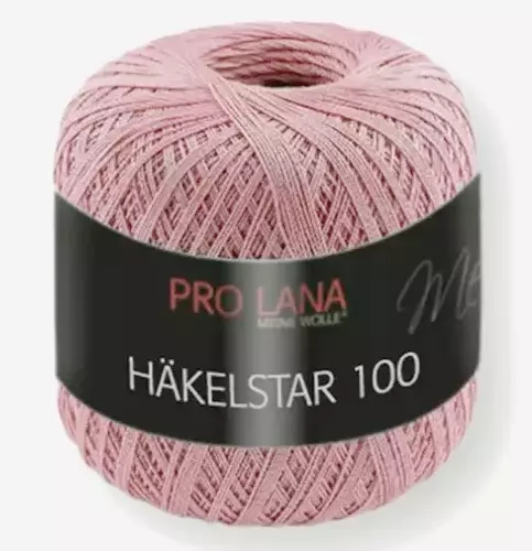 Pro Lana Häkelstar 100 - 36 vanha roosa - Pro Lana Häkelstar 100 virkkauslangat - 4260114481997 - 1