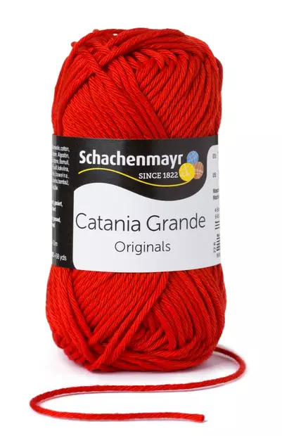 CATANIA GRANDE - 3115 punainen - Catania Grande puuvillalangat - 4082700965328 - 2
