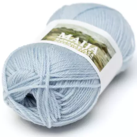 MAIJA - 294 Vaaleansininen - Maija villasek-langat - 7023790586038 - 1