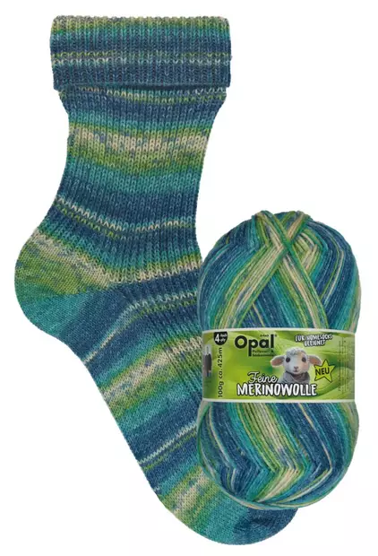OPAL Feine Merinowolle 4-ply - 11551 - Opal 4-s sukkalangat - 4032617024038 - 1