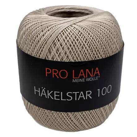 Pro Lana Häkelstar 100 - 03 beige - Pro Lana Häkelstar 100 virkkauslangat - 4260114481928 - 1